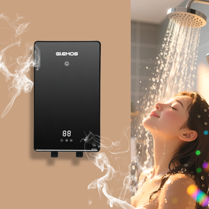 Calentador de Agua Eléctrico Instantáneo sin Tanque para Toda la Casa, Mini Calentador de Agua Instantáneo Automático para Ducha - Product Image 1