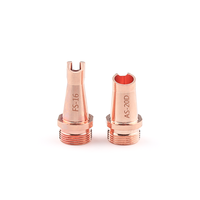 Nosel Pemandu Kawat Tunggal Laser 0.8/1.0/1.2/1.6mm D7 M5 H15.5 Kompatibel Dengan Nosel Pengumpan Kawat CQWY QILIN Ospri SUP WSX HANWEI