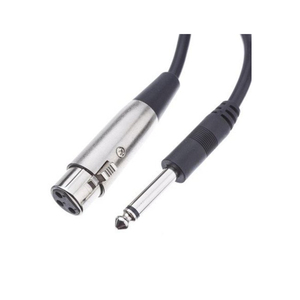 6.35 <span class=keywords><strong>mono</strong></span> vers <span class=keywords><strong>XLR</strong></span> 3 broches mâle Câble Microphone Câble Pro-Audio - Product Image 3