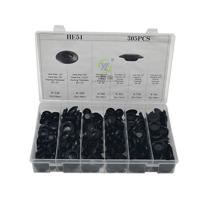 Smooth Sailing 305Pcs Bouchons universels en caoutchouc HE51, bouchons en PVC pour voiture, automobile - Product Image 1