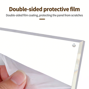 <span class=keywords><strong>Cadre</strong></span> <span class=keywords><strong>photo</strong></span> magnétique en acrylique transparent avec aimants néodyme N52, présentoir de bureau pour la décoration de la maison et du bureau - Product Image 5