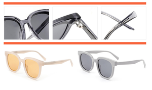 Nuevas gafas de sol rectangulares de acetato SA0387, montura completa, protección UV400, para adultos, se acepta OEM. - Product Image 5