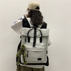 Custom Anti Theft Expandable Roll Top Backpack with Laptop Pocket Waterproof Large Capacity Outdoor Backpack <b>College</b> School <b>Bag</b> - Product Image 6