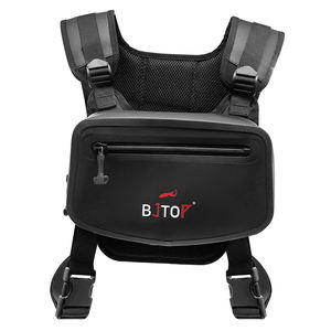 حقيبة صدر تكتيكية خفيفة الوزن بشعار مخصص، حقيبة صدر رياضية عاكسة للرجال للمشي لمسافات طويلة وركوب الدراجات وصيد الأسماك - Product Image 3