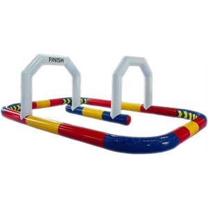 Pista Gonfiabile Personalizzata per Eventi di Go-Kart, Sistema di Barriere Gonfiabili Modulari per Uso Commerciale - Product Image 1
