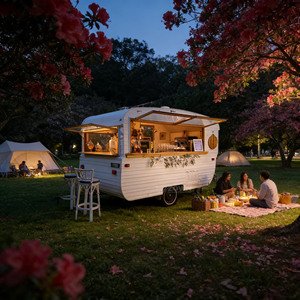 Custom Stainless Steel Food Truck Trailer Concession Trailer for Hamburger Pizza <b>BBQ</b> - Product Image 1