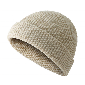 Haute qualité hiver bonnet chapeaux Gorras mode moderne rétro sans bord Melon chapeau extérieur Melon peau chapeau pour femmes hommes - Product Image 5