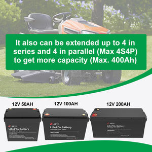 แบตเตอรี่ลิเธียม JIEYO Custom 14.4V 100Ah LiFePO4 พร้อมระบบป้องกัน IP65 สำหรับเก็บพลังงานแสงอาทิตย์ เรือประมง ยานพาหนะอเนกประสงค์ และระบบสำรองไฟ - Product Image 5