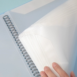 Carpeta de Plástico Transparente con Espiral para Partituras, Tamaño A4, con Logotipo Personalizado al por Mayor, para Escuelas de Música y Suministros de Entrenamiento de Piano - Product Image 2