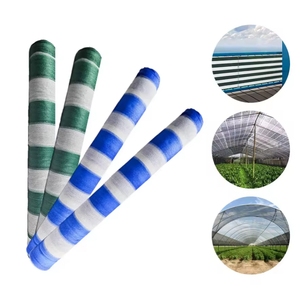 <span class=keywords><strong>Voile</strong></span> <span class=keywords><strong>d</strong></span>'<span class=keywords><strong>ombrage</strong></span> agricole à multiples spécifications avec des rayures alternées jaunes, vertes et bleues - Product Image 6