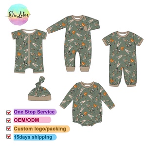 Combinaison Bébé en Bambou Whatnot pour la Revente, Vêtements d'Été pour Enfants, Combinaisons Zippy Personnalisées pour Nourrissons, Sac de Couchage Bébé en Gros - Product Image 5