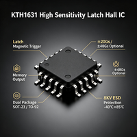 CONNTEK KTH1631 Interrupteur Hall à Déclenchement Haute Sensibilité 1.8V-5.5V Boîtier SOT-23/TO-92 Protection ESD HBM 8KV Drain Ouvert Unique