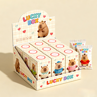 Emballage de boîtes aveugles de luxe personnalisées Boîte mystère en papier kraft pour bracelet en peluche cadeau surprise Boîte pliante écologique