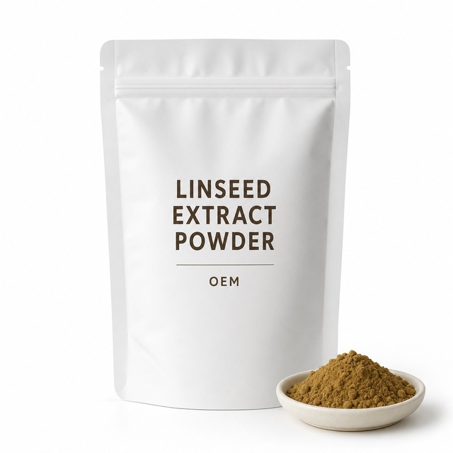 High Quality Hot Selling Herb Linseed Extract Powder Seed Flax Lignans 20% Halal Drum Packaging Cheap Price for Sale