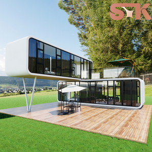 Capsula Abitativa Mobile Impermeabile in Struttura d'Acciaio per Esterni, per Hotel, 20FT/40FT, Apple Cabin <span class=keywords><strong>Group</strong></span> - Product Image 1