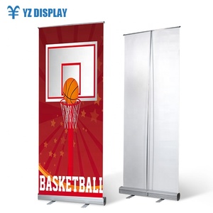 Sản xuất có thể thu vào biểu ngữ đứng triển lãm quảng cáo hiển thị 100*200cm tùy chỉnh in xách tay kéo lên biểu ngữ - Product Image 3