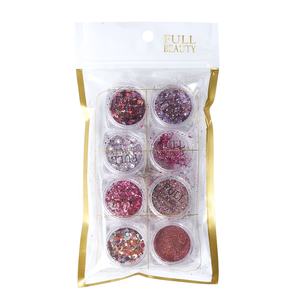 Ttlife — poudre pailletée en aluminium <span class=keywords><strong>Rose</strong></span> or, 8 pièces, Art des ongles, scintillante, pour Gel UV, pour <span class=keywords><strong>vernis</strong></span>, manucure et décoration - Product Image 4