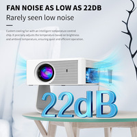 Nouveau Mini Projecteur LED Sans Fil X3 2025 avec Android 11.0, Projecteur Mural Blanc à Mise au Point pour Téléphone Portable, Idéal pour la Maison et la Chambre, Expédition Directe US