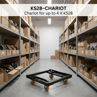 Chariot de transport KS28-CHARIOT pour un maximum de 4 caissons de subwoofer KS28