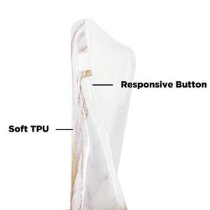 A Per il iphone XS/XI/XR2 IMD In Oro Rosa di Marmo Opaco Stampato Sottile Molle di TPU di Protezione caso della copertura - Product Image 2