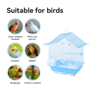 Cage pour les oiseaux, abri d'intérieur de haute qualité, transportable, pour Cocktail, perroquets, 9 unités - Product Image 2