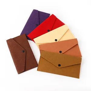 5.5-6.5 inch Hot selling felt phone pouch from China supplier