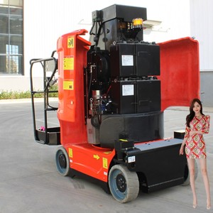 4m 6m 8m 9m Plate-forme aérienne Ascenseur hydraulique Mât vertical élévateur en aluminium pour individu utilisant le nettoyage - Product Image 4