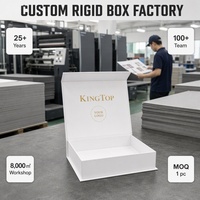 Boîte à parfum rigide personnalisée avec impression pour parfum de luxe, fermeture magnétique, pliable, dorure à chaud blanche, vente en gros directe usine