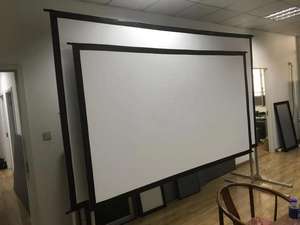 Écran de projecteur portable à rapport d'aspect 4:3 en plusieurs tailles accessoire de film drive-in de théâtre extérieur à pliage rapide pour un usage domestique - Product Image 2