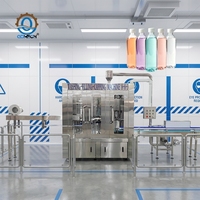 HN QDMECH Mineraalwater Fruchtsap Kruidenthee Productie Drankjes Flessenvulmachine Automatische 3-in-1 vulmachine
