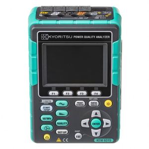 Analizador de Calidad de Energía Electrónico Kyoritsu KEW 6315 con Mediciones Simultáneas de Potencia y Calidad de Energía, 1 Año de Garantía - Product Image 1