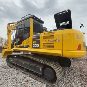 รถขุดโคมัตสึ 220 มือสอง อุปกรณ์ทำเหมืองแร่ อุปกรณ์แปรรูปแร่ทอง อุปกรณ์เคลื่อนย้ายดินมือสอง - Product Image 1