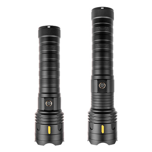Linterna de aleación de aluminio láser blanco 30W LED 8000mAh batería USB 5000 lúmenes fluorescente <span class=keywords><strong>4</strong></span> modos LUZ DE <span class=keywords><strong>Flash</strong></span> táctica para exteriores - Product Image 1