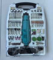Kit d'Outils Rotatifs Filaire 135W à Vitesse Variable 110v 220v pour Bricolage Loisirs Créatifs Bois Compatible Dremel avec 235 Accessoires