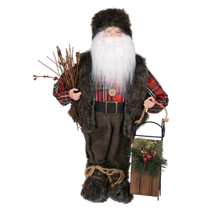 Meilleure qualité 2026 : Artisanat de Noël en polaire amusant pour fenêtres, <span class=keywords><strong>Babbo</strong></span> Natale Grande, 90 cm - Product Image 2