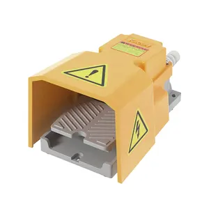 KACON Industrial Foot Switch HRF-HD3NX Three sided Protective Aluminum Alloy Housing Protection level IP65 1NO+1NC