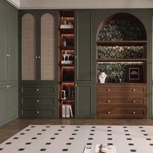 Armoires de rangement modernes et luxueuses en bois durables pour les entrées et les salons - Product Image 3