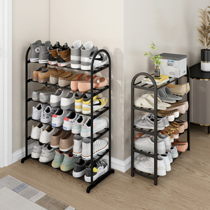 Shoe Rack Metal Storage Shelf For Bedroom Entryway Durable Framework Structure X645 - Product Image 1