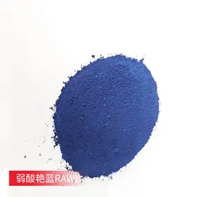 Acid Blue 80 C.I. 61585 weak acid brilliant blue RAWL 150% for dyeing silk, nylon and wool