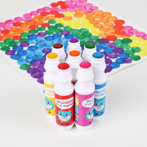 Marqueurs à points Superdots en promotion, 18 mm, éponge, lavables, non toxiques, marqueurs d'art à peinture acrylique pour le dessin - Product Image 1