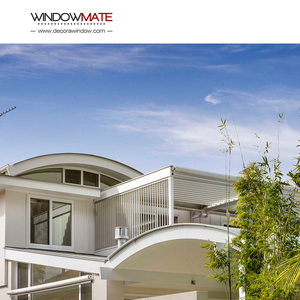 Xây dựng mặt tiền bên ngoài trời Louvre nhôm louvers cửa chớp cho cửa sổ - Product Image 3