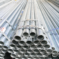 Tube creux soudé ERW Q235B galvanisé à chaud avec revêtement en zinc Z180 pour pipeline d'eau municipale