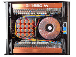 CA68 Profesional 2*1600 Watt Kelas H Penguat Daya DJ KTV Penguat Daya Audio Luar Ruangan untuk Pertunjukan - Product Image 5