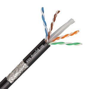 Interior 4 pares 250Mhz CCA PVC Jacket Red y <span class=keywords><strong>Cable</strong></span> <span class=keywords><strong>de</strong></span> computadora 305 <span class=keywords><strong>metros</strong></span> al aire libre SFTP CAT6 Cables <span class=keywords><strong>de</strong></span> comunicación - Product Image 2