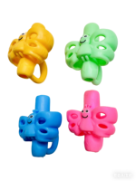 Correcteur de prise de stylo en silicone pour enfants, aide à l'écriture ergonomique pour améliorer la posture d'écriture des élèves