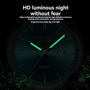 メンズ 防水 ビジネスウォッチ メンズ カジュアル クォーツウォッチ Reloj Hombre メンズ オールスチール タイムウィーク スポーツウォッチ - Product Image 4