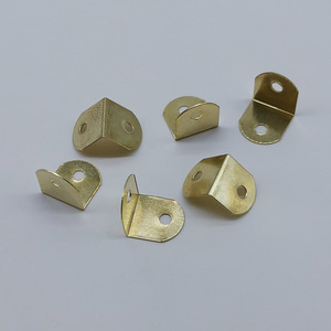 Gold Corner <b>Protectors</b> 12x12mm Iron Plated Strong For Picture Frames Furniture Decoration <b>Table</b> Chair Fixing - Product Image 2