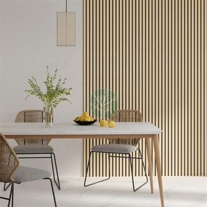 Panneaux acoustiques carrés blancs de conception européenne personnalisés, graphiques pour salon, chambre à coucher, appartement, cuisine, hôtel, absorption acoustique - Product Image 5