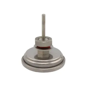 Биметаллический термометр из нержавеющей стали без сварки, циферблат 3 дюйма, щуп 2 дюйма, 1/2 NPT, <span class=keywords><strong>0</strong></span>~<span class=keywords><strong>220F</strong></span>, для домашнего пивоварения, виноделия, кипячения в котле - Product Image 4