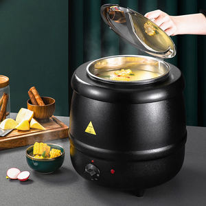 Equipo de Cocina para Hoteles y Restaurantes, Olla Eléctrica de Acero Inoxidable para Calentar Sopa, Calentador de Sopa para Buffet - Product Image 3